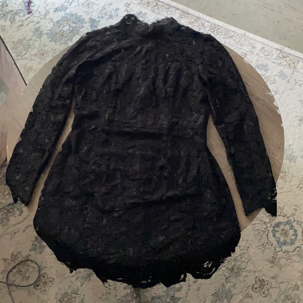 Betsy Johnson Fitted Lace Dress